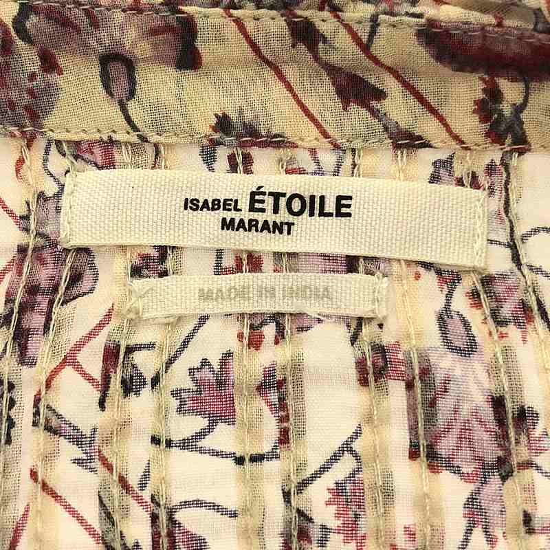 ISABEL MARANT ETOILE / イザベルマランエトワール 花柄 ティアード Vネック ワンピース