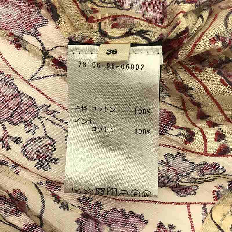 ISABEL MARANT ETOILE / イザベルマランエトワール 花柄 ティアード Vネック ワンピース