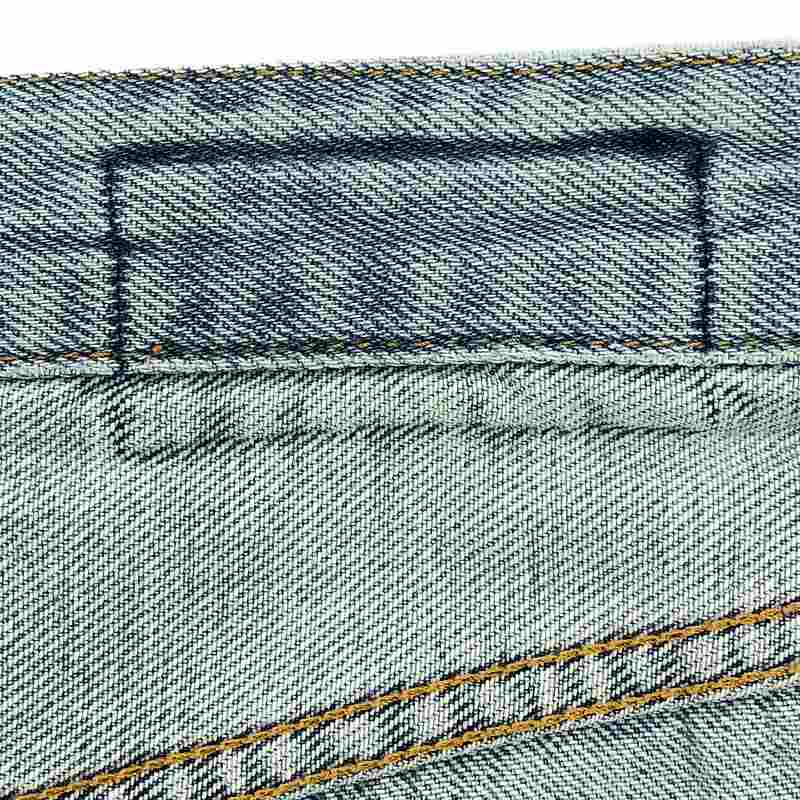 MM6 Maison Margiela / エムエムシックスメゾンマルジェラ 裾タック フリンジ デニムパンツ