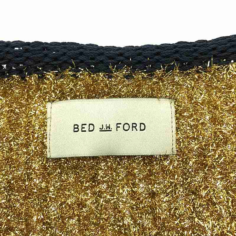 BED J.W. FORD / ベッドフォード Glitter Pullover グリッターニット プルオーバー