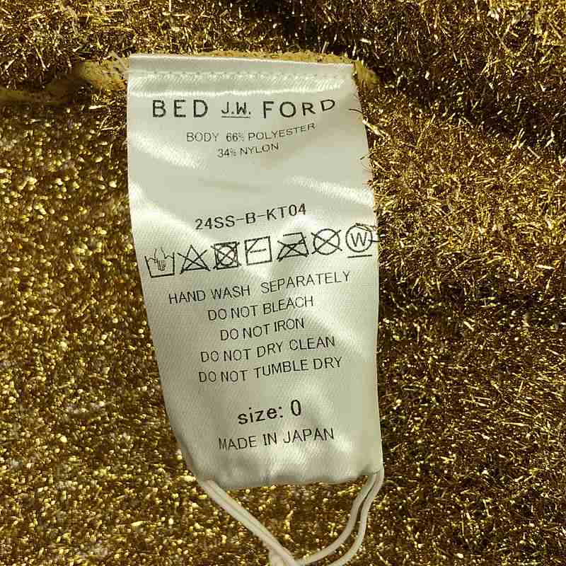 BED J.W. FORD / ベッドフォード Glitter Pullover グリッターニット プルオーバー
