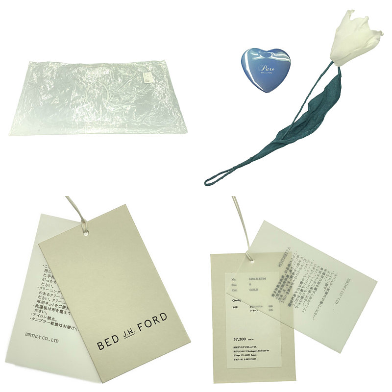 BED J.W. FORD / ベッドフォード Glitter Pullover グリッターニット プルオーバー