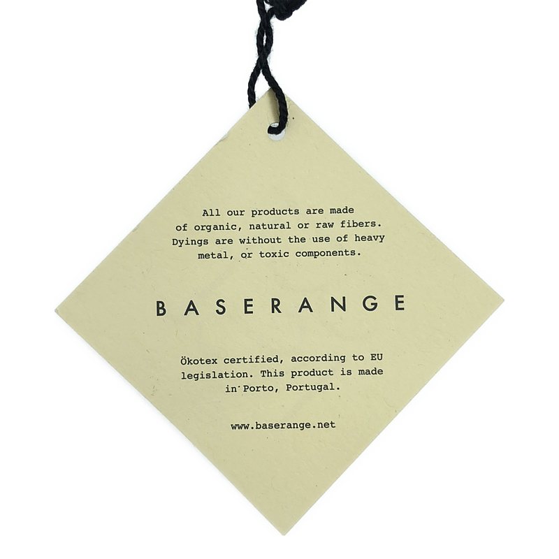 BASErange / ベースレンジ リブ クルーネック カットソー