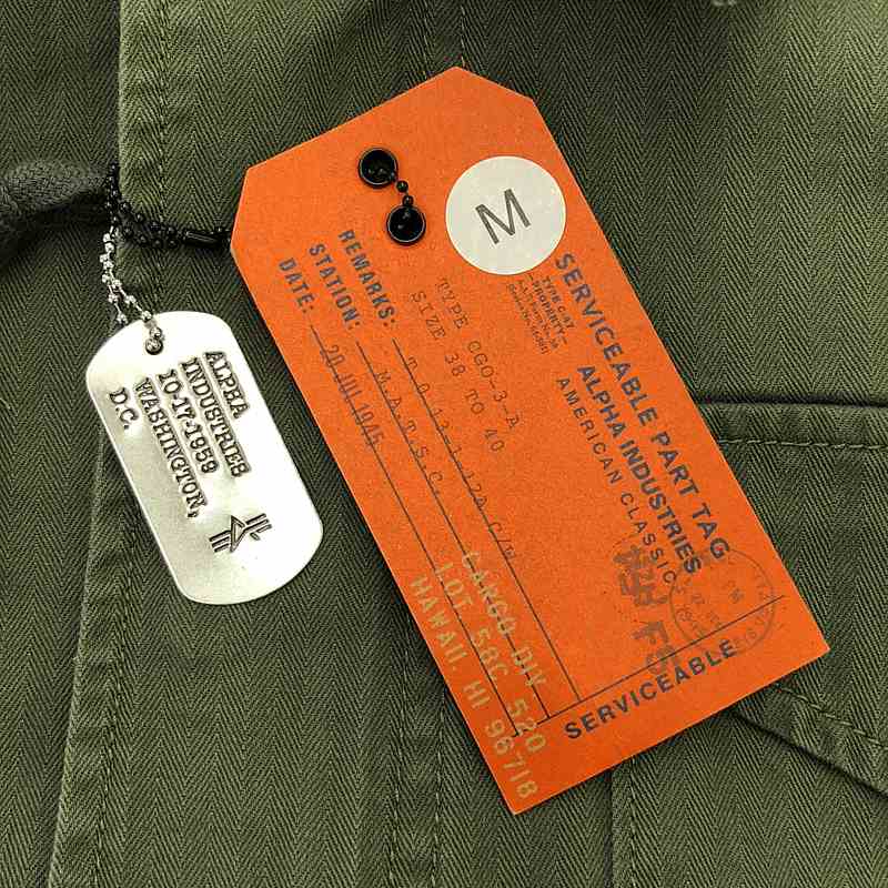 ANTI SOCIAL SOCIAL CLUB / アンチソーシャルソーシャルクラブ ×ALPHA REVIVAL FIELD COAT アルファ フィールド ジャケット