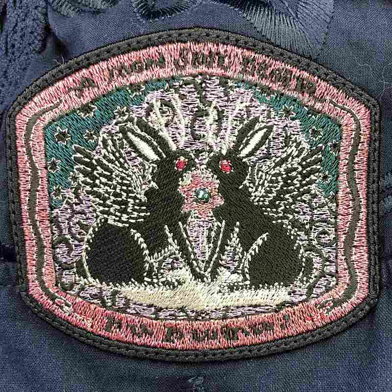 rurumu: / 縷縷夢兎るるむう エンブロイダリー ベルテッド ワンピース / インナーキャミソール付き