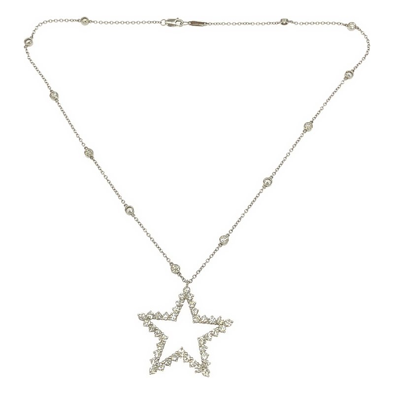 Tiffany & Co / ティファニー スター ペンダント ネックレス PT950