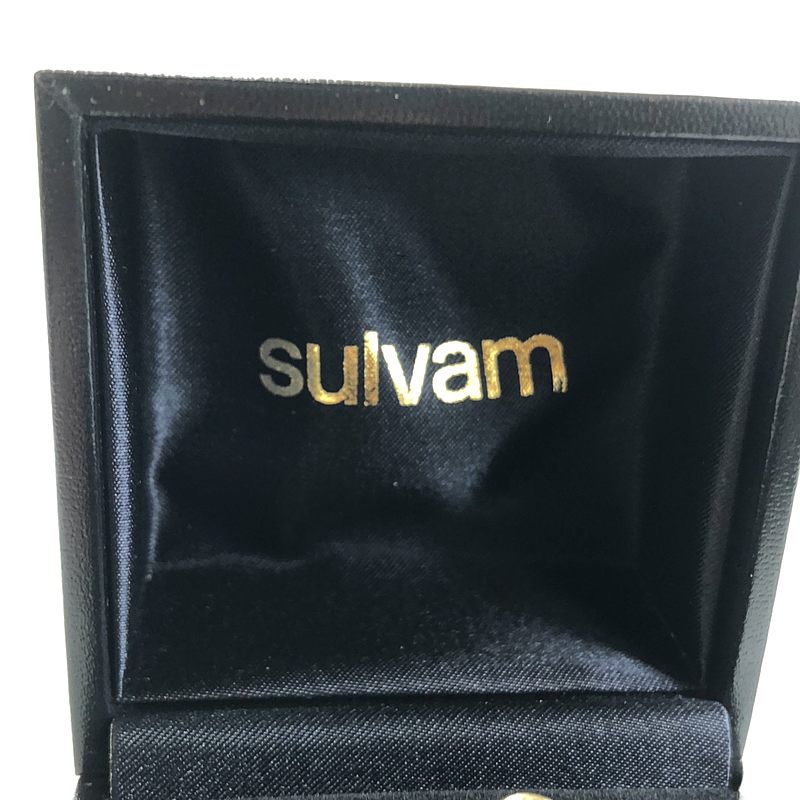 sulvam / サルバム SILVER STONE RING シルバー ストーン リング