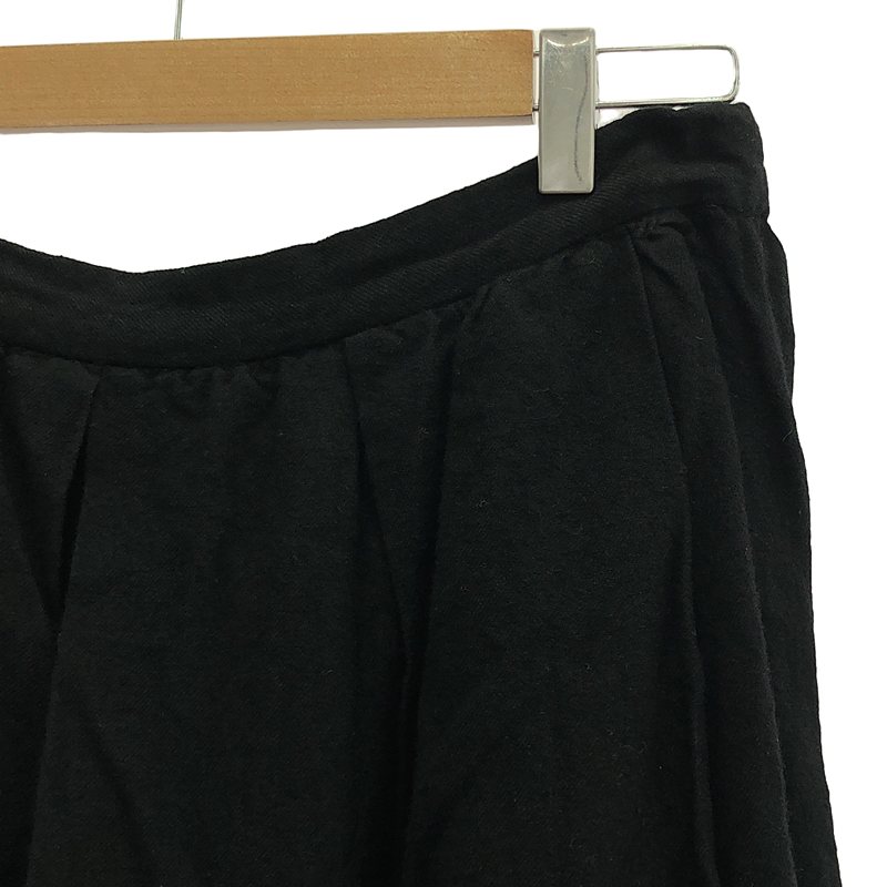 YAECA WRITE / ヤエカライト ウール タックキュロットパンツ