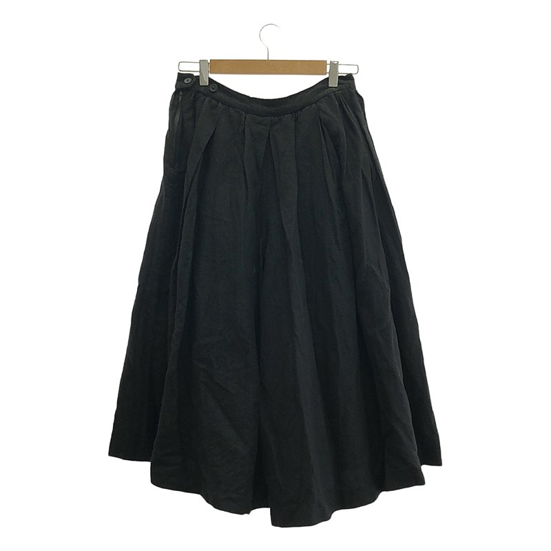 YAECA WRITE / ヤエカライト ウール タックキュロットパンツ