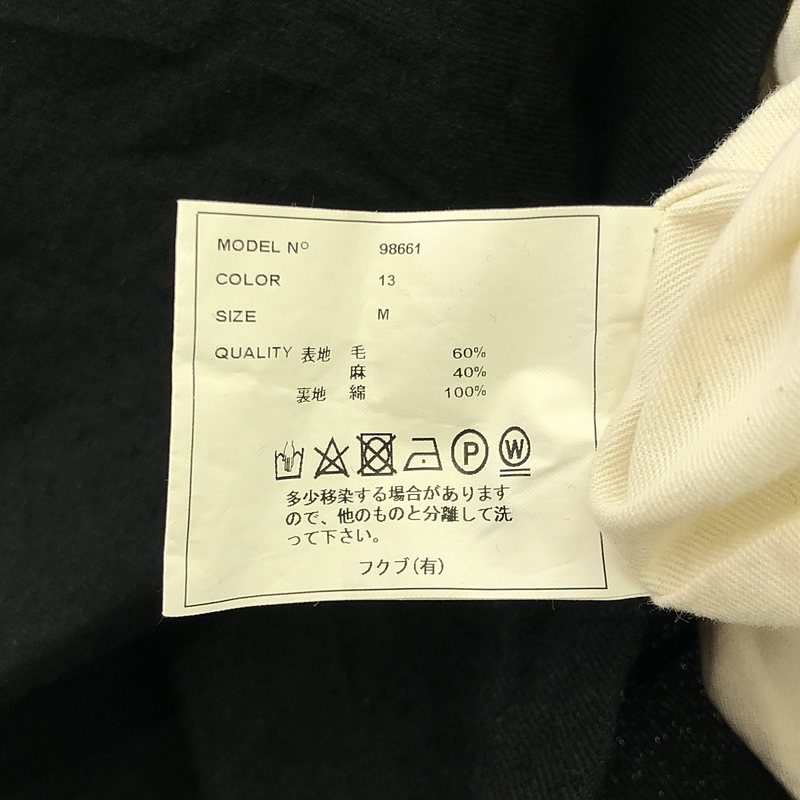 YAECA WRITE / ヤエカライト ウール タックキュロットパンツ