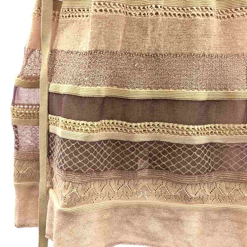 rurumu: / 縷縷夢兎るるむう frenemy knit op / シアー リボン ニット ワンピース