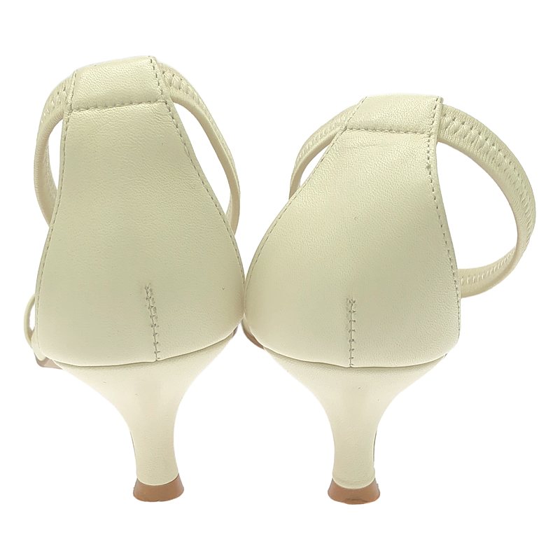 NEBULONI E / ネブローニ ELASTIC STRAP / レザー ヒール サンダル