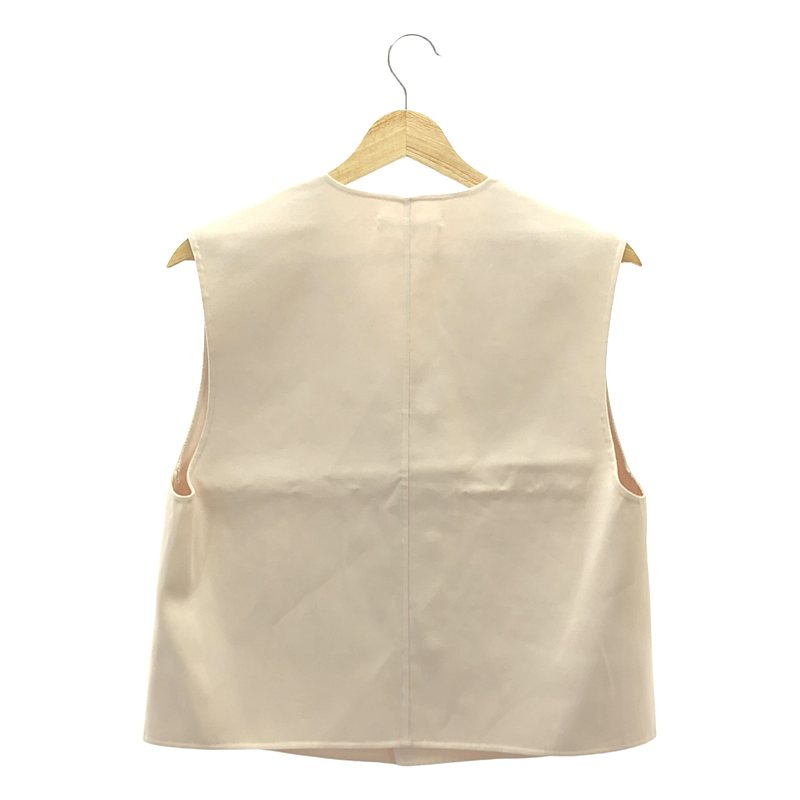 AURALEE / オーラリー SPRINGY COTTON DOUBLE CLOTH HAND SEWN VEST ベスト