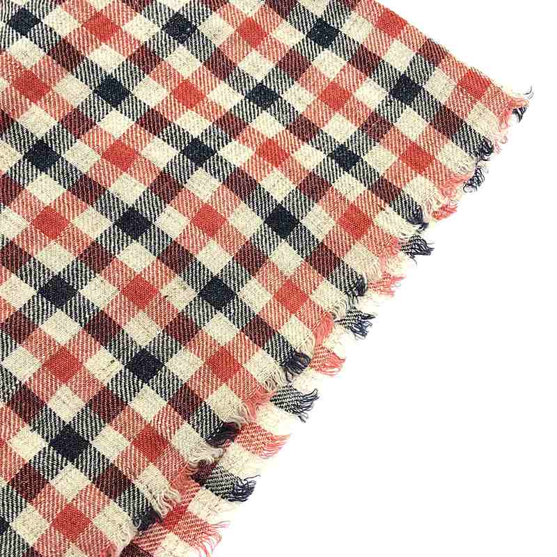 ISABELLA STEFANELLI / イザベラステファネリ Audrey / linen(solbiati) / check shirt / チェックシャツ