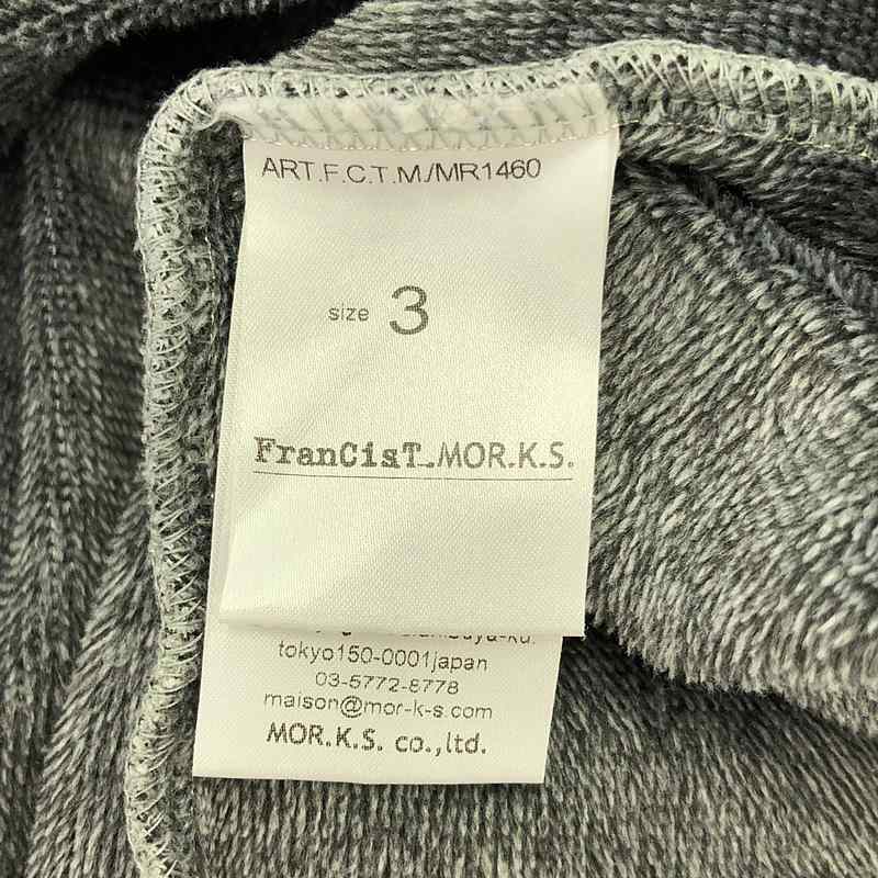 FranCisT MOR.K.S. / フランシストモークス Vネック レイヤードカラー カットソー