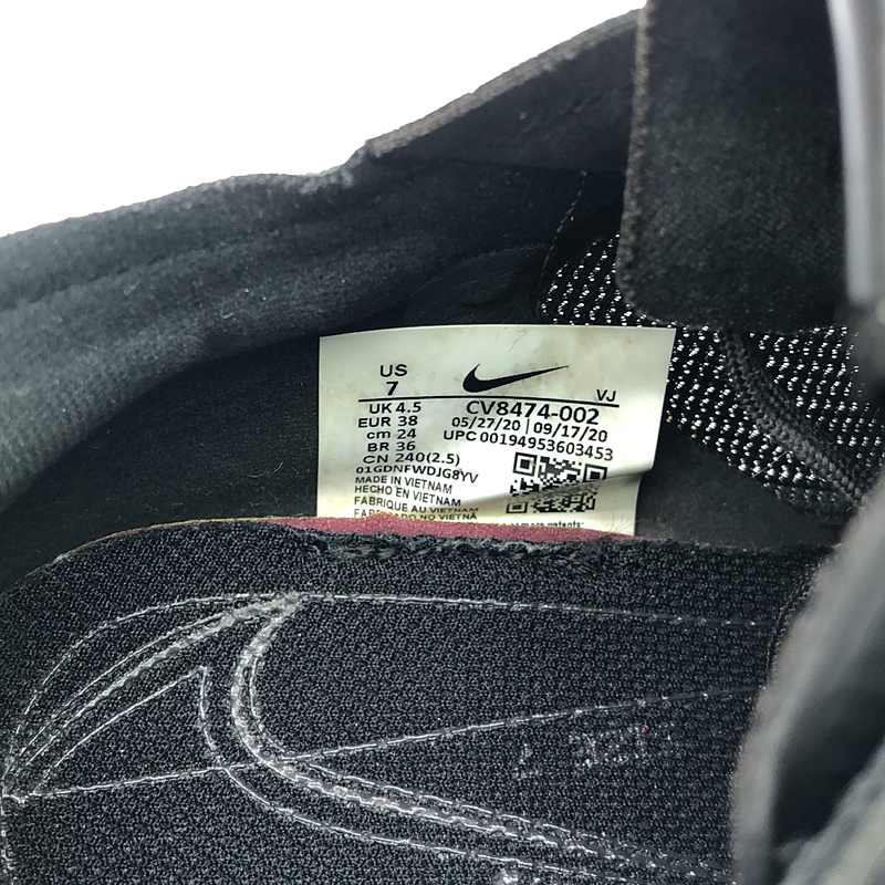 NIKE / ナイキ W ZOOM DOUBLE STACKED BLACK スニーカー