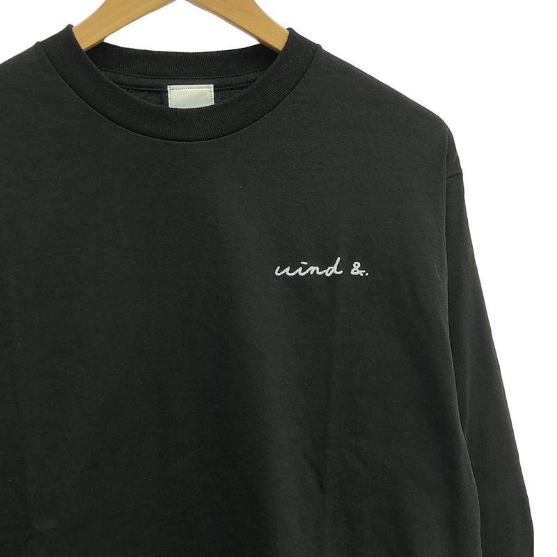 WIND AND SEA / ウィンダンシ― LONG SLEEVE CUT SEWN E ロングスリーブ Tシャツ