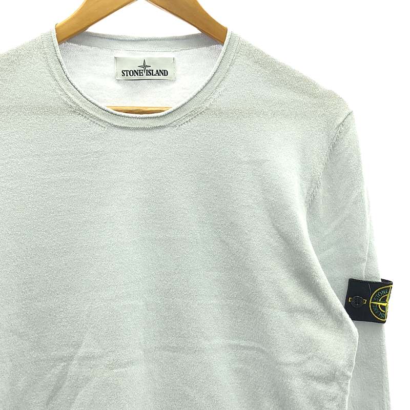 STONE ISLAND / ストーンアイランド コットンクレープ クルーネック カットソー
