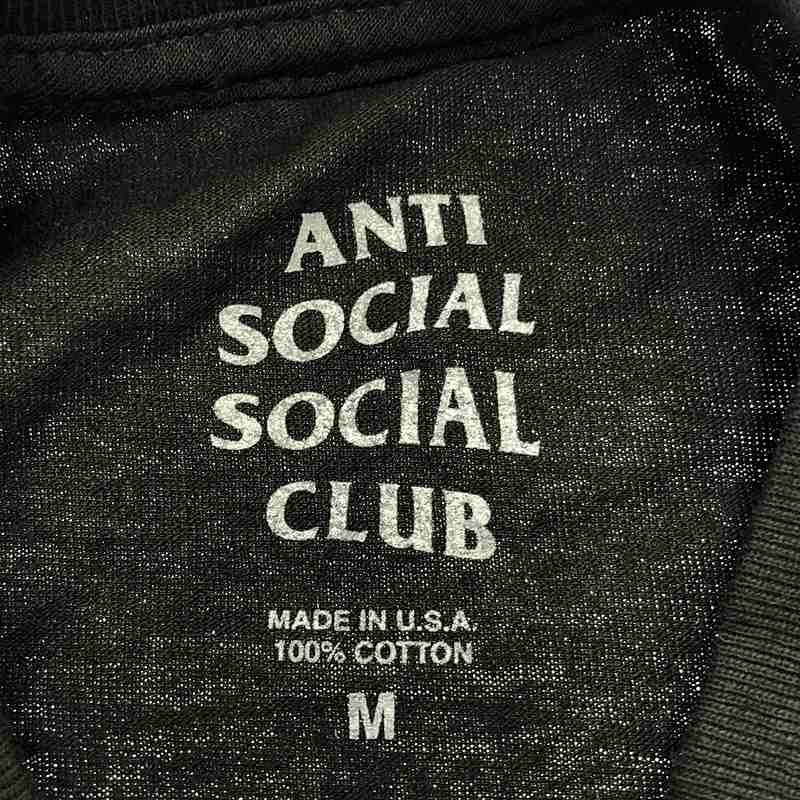 ANTI SOCIAL SOCIAL CLUB / アンチソーシャルソーシャルクラブ NEVER AGAIN NEVER YOU BLACK TEE プリント Tシャツ