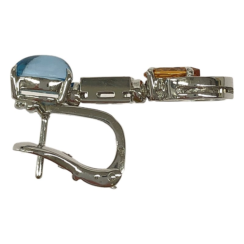 BVLGARI / ブルガリ アレグラ マルチカラー ダイヤ ピアス 片耳