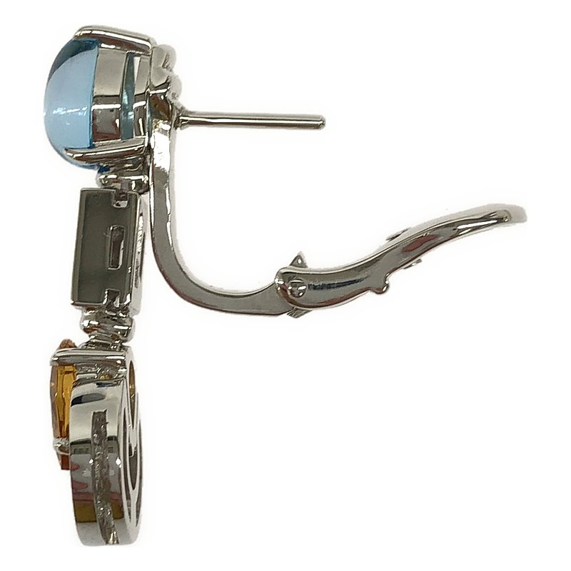 BVLGARI / ブルガリ アレグラ マルチカラー ダイヤ ピアス 片耳