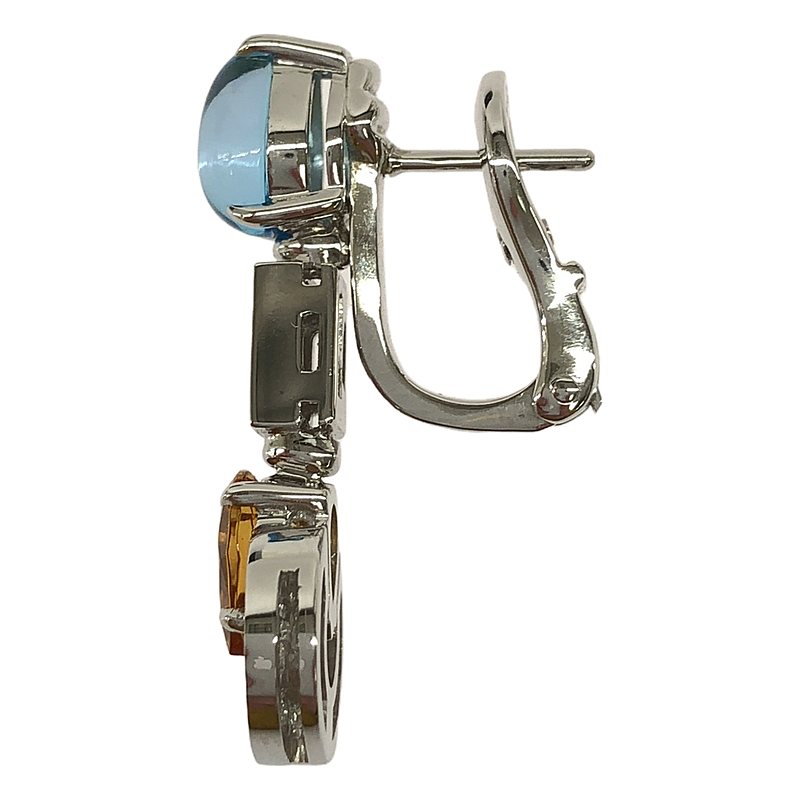 BVLGARI / ブルガリ アレグラ マルチカラー ダイヤ ピアス 片耳