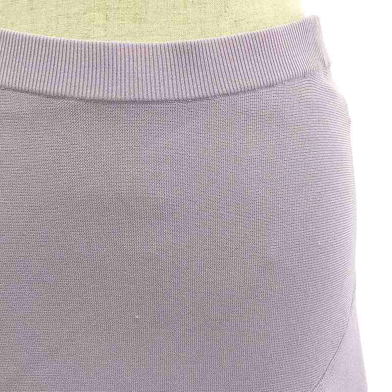 ADORE / アドーア レーヨン ナイロン フリル ニット スカート