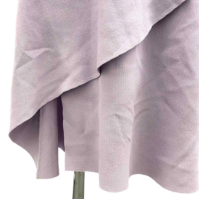 ADORE / アドーア レーヨン ナイロン フリル ニット スカート