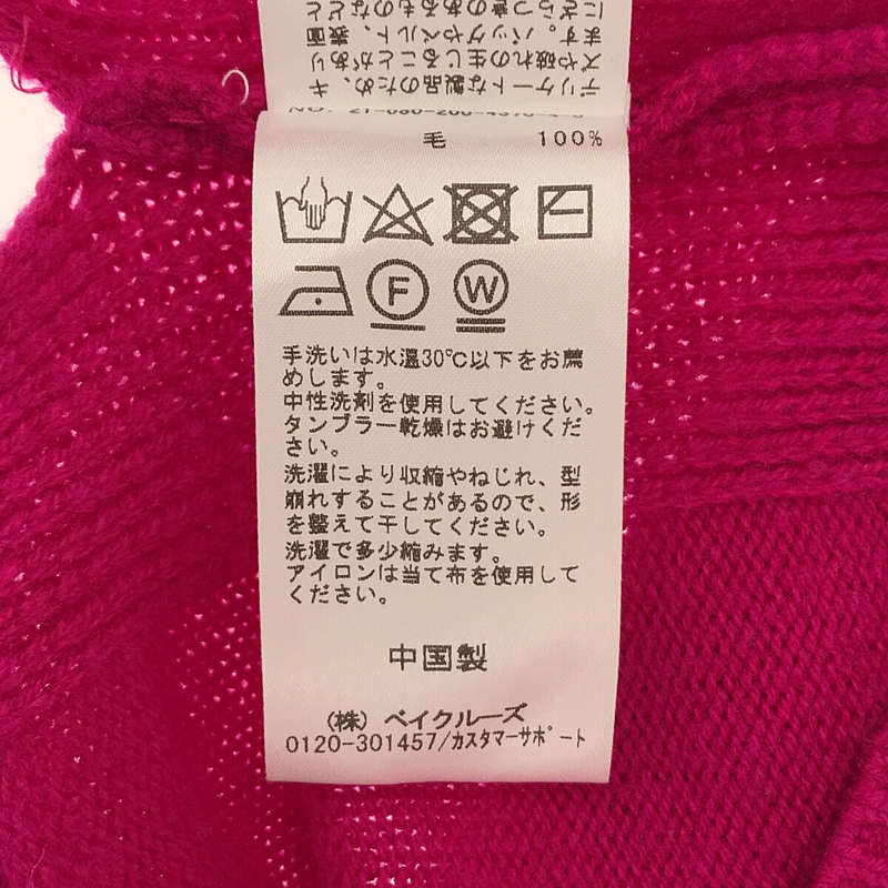 Spick and Span / スピックアンドスパン WASHABLEミドルゲージプルオーバー