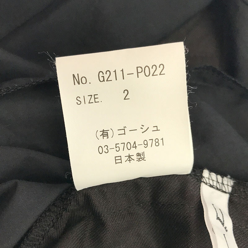 ゴーシュ / ゴーシュ 100/1タイプライター サロペットパンツ