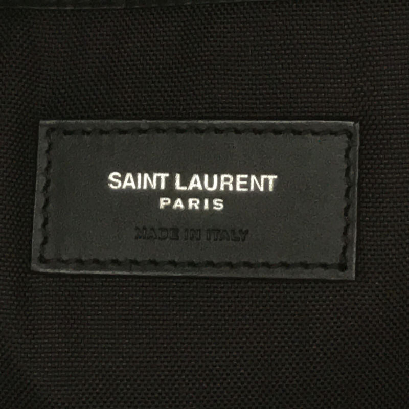 SAINT LAURENT PARIS / サンローラン パリ シティ ストラップ付 オールレザー バックパック リュック