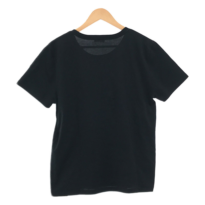 CELINE / セリーヌ by Hedi Slimane エディスリマン フロント クラシックロゴ コットン クルーネック Ｔシャツ カットソー