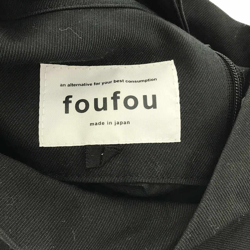 foufou / フーフー de medical high neck dress ドイツメディカルハイネックドレス