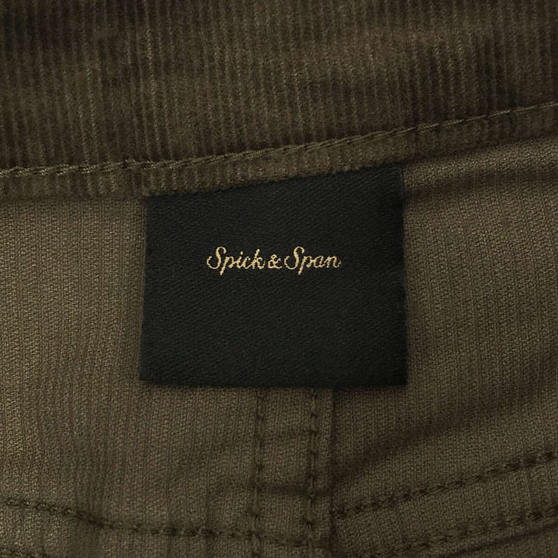 Spick and Span / スピックアンドスパン コーデュロイマキシスカート