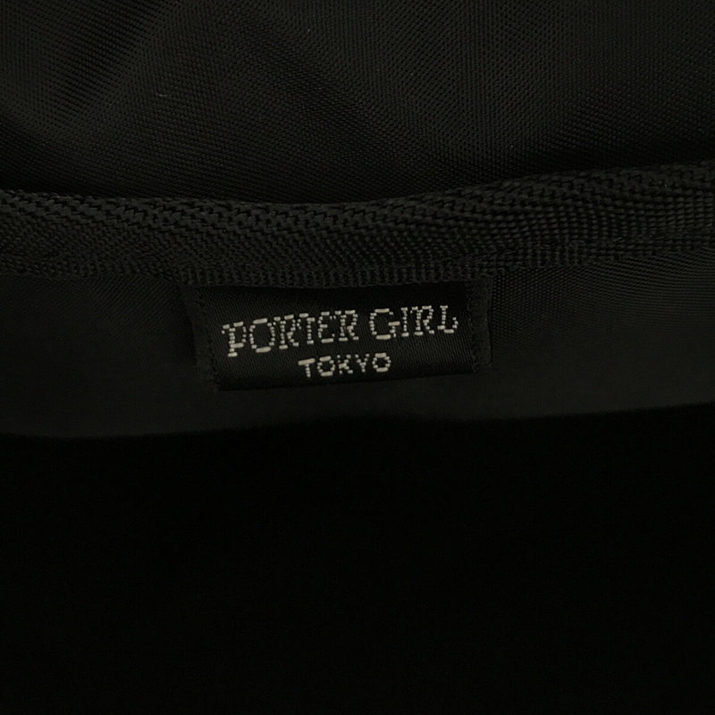 MINIATURE 2WAY KIT BAG 本革 ミニアチュール オールレザー ショルダー付き ハンドバッグPORTER GIRL / ポーターガール