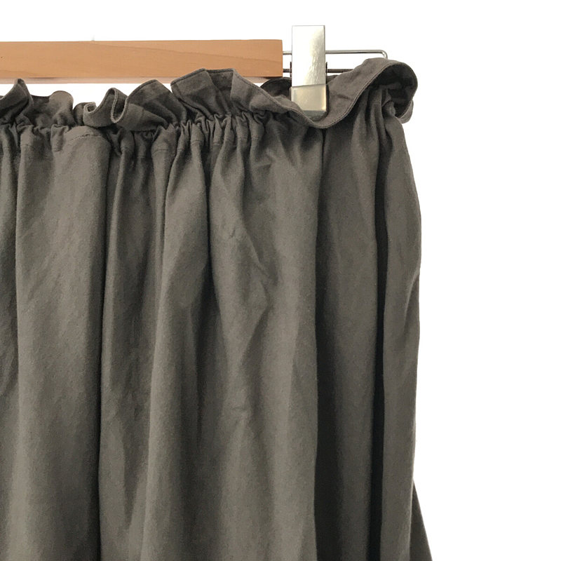 ゴーシュ / ゴーシュ 50/1オーガニックツイル ギャザースカート