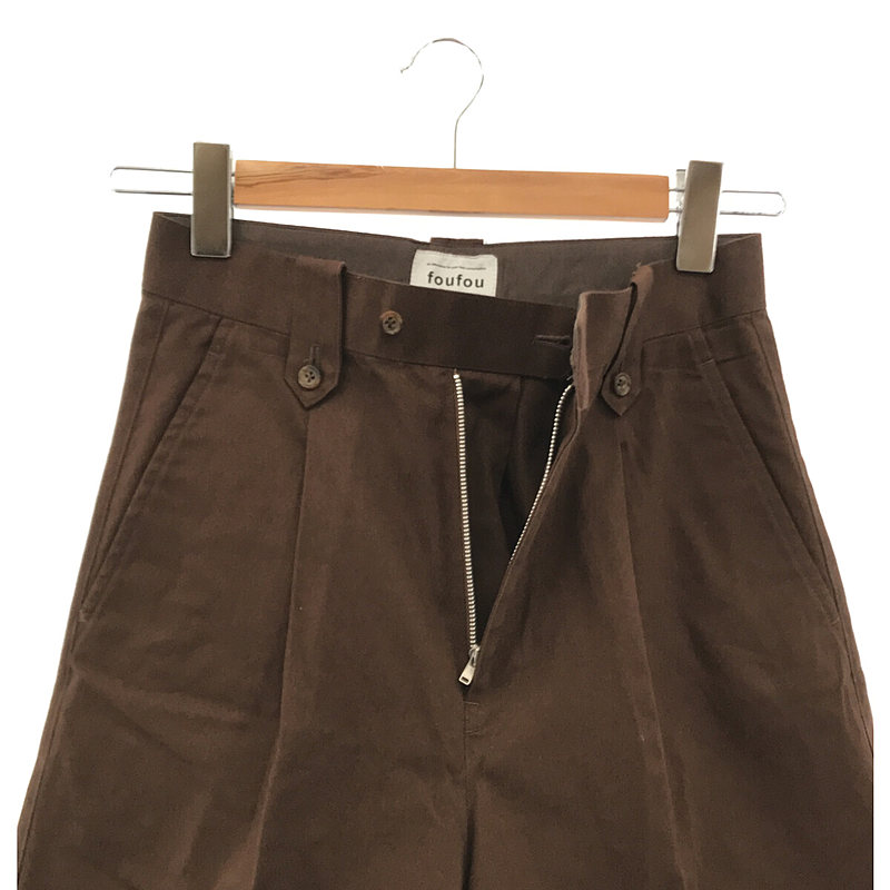 one tuck half pants ワンタックハーフパンツ | ブランド古着の買取 ...