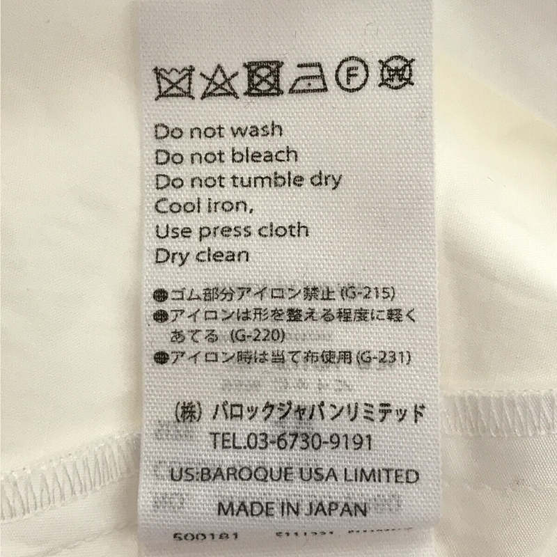 ENFOLD / エンフォルド コットンブロード ボリュームスリーブブラウス シャツ