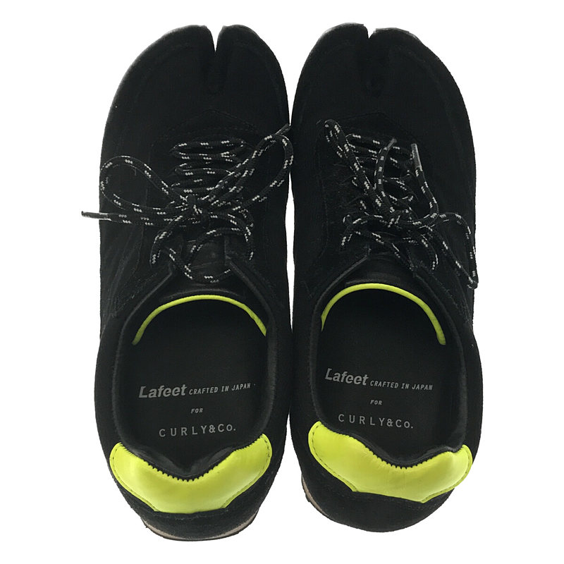 CURLY / カーリー × LAFEET ラフィート コラボ SPLIT TABI TRAINER  足袋 タビ ローカット スニーカー 替紐/箱有