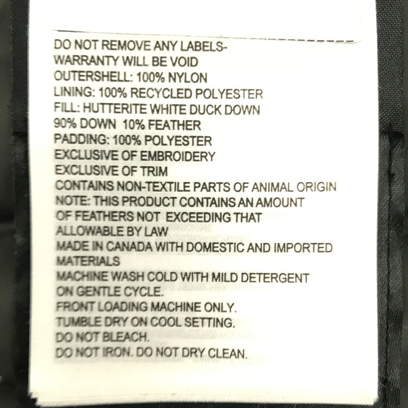 CANADA GOOSE / カナダグース BROOKVALE HOODED COAT フード ダウンコート