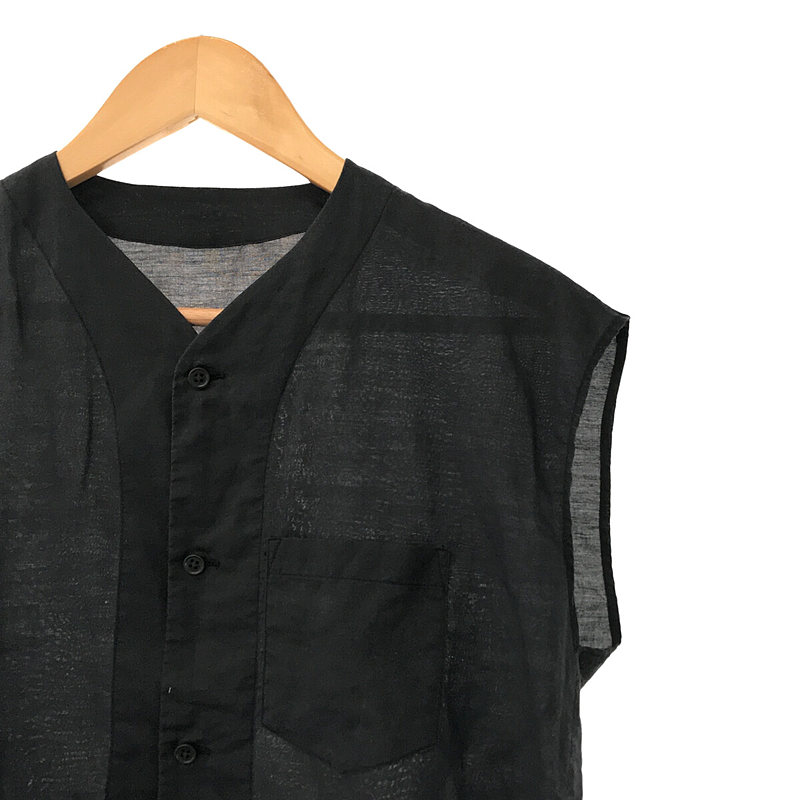 ゴーシュ / ゴーシュ ラミーコットンローン ノースリーブブラウス シャツ