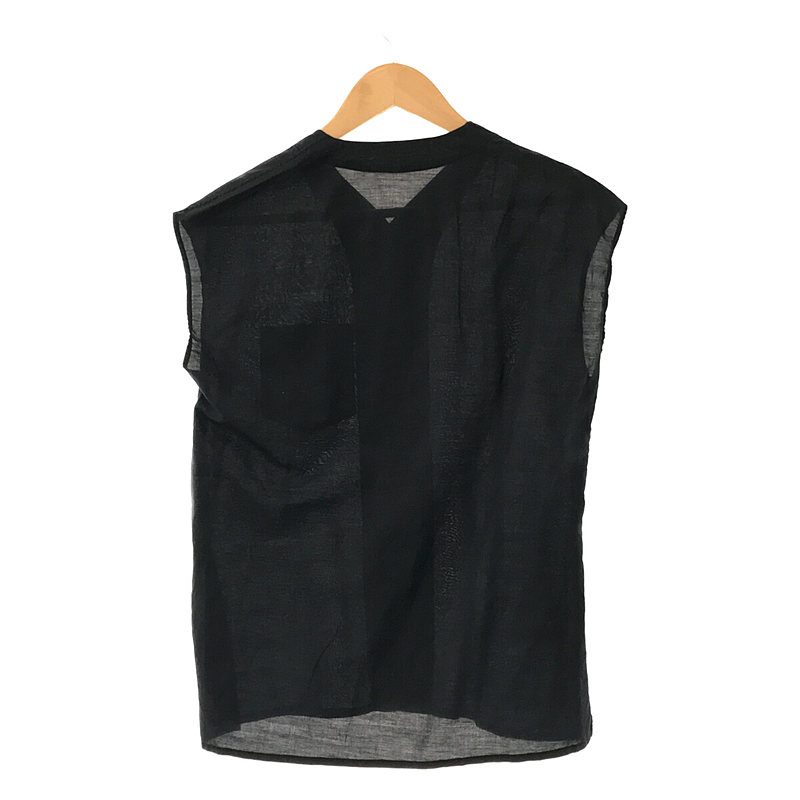 ゴーシュ / ゴーシュ ラミーコットンローン ノースリーブブラウス シャツ