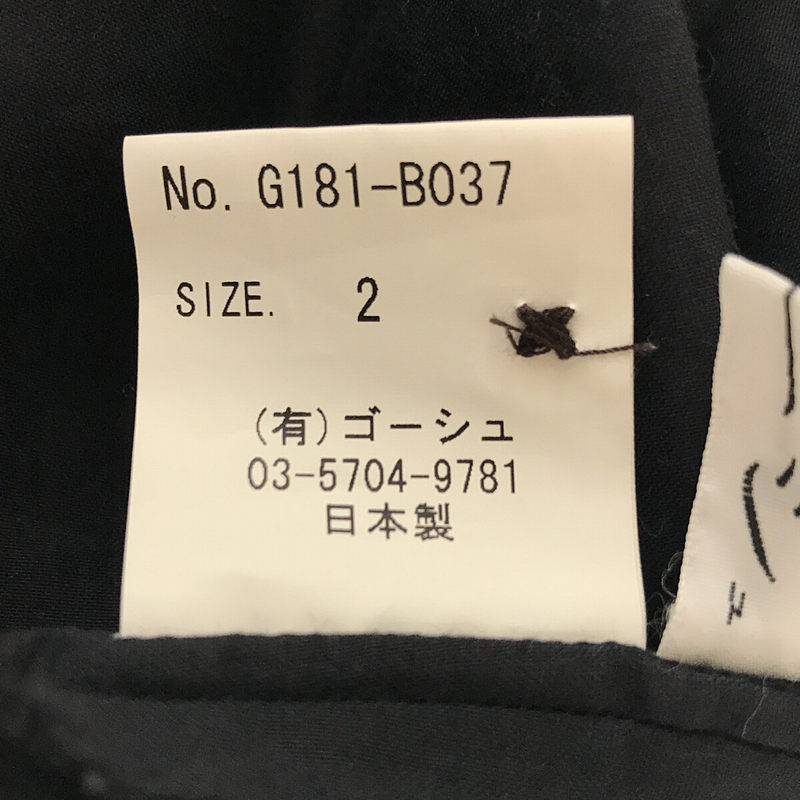 ゴーシュ / ゴーシュ ラミーコットンローン ノースリーブブラウス シャツ