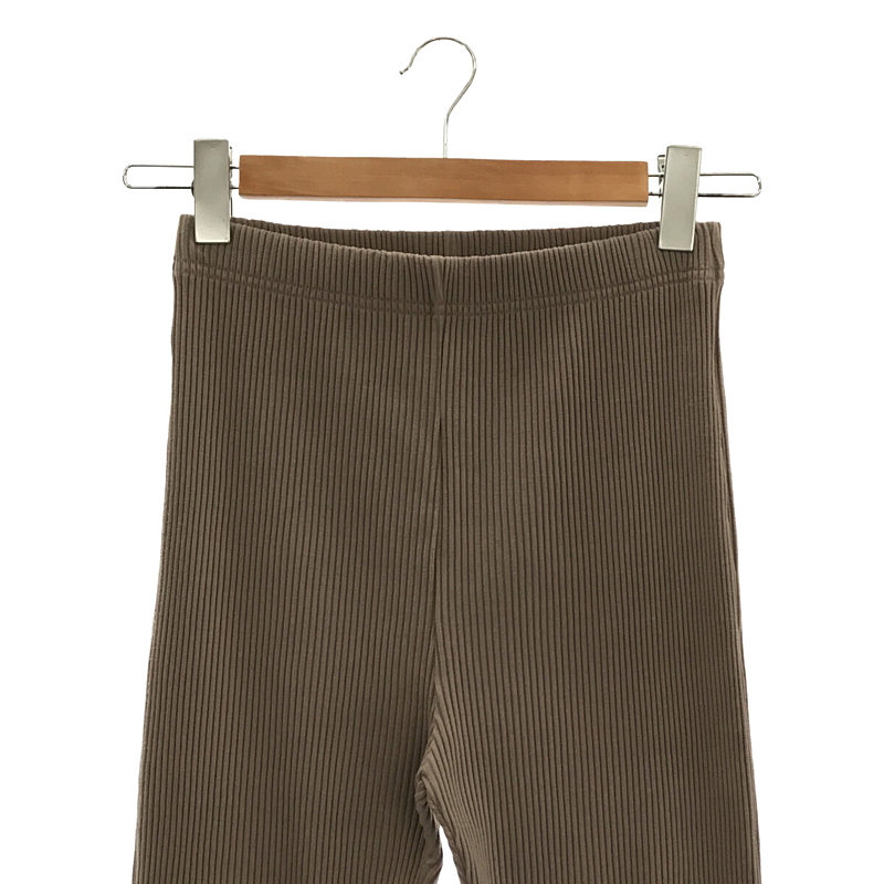 Spick and Span / スピックアンドスパン リブフレアパンツ3