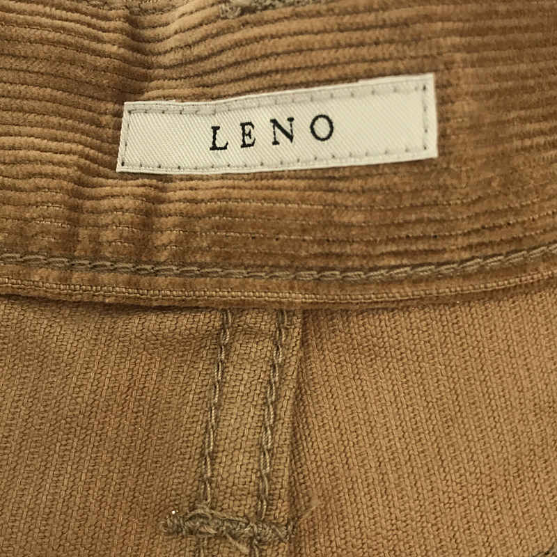 LENO&Co. / リノ LUCY CORDUROY PANTS コーデュロイ ハイウエストテーパードパンツ