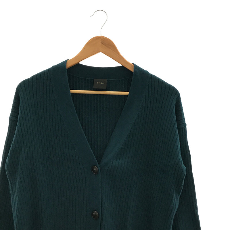 Spick and Span / スピックアンドスパン SNOWOOLリブカーデ