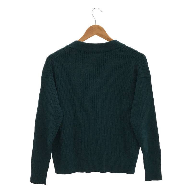 Spick and Span / スピックアンドスパン SNOWOOLリブカーデ