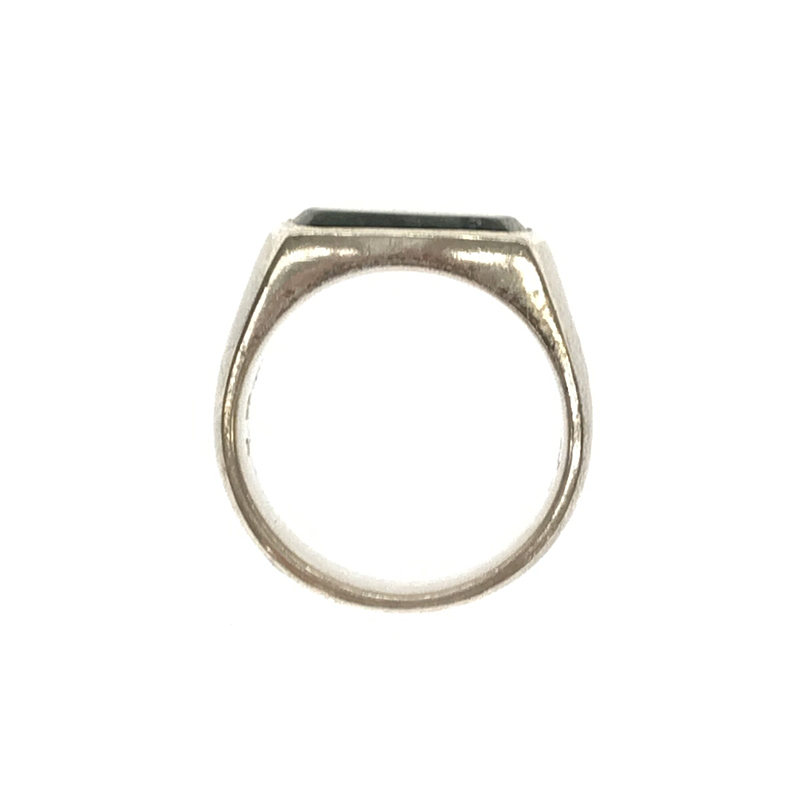 TOM WOOD / トムウッド CUSHION GREEN MARBLE シルバー925 リング