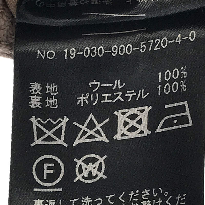 IENA / イエナ パッチポケットウールパンツ