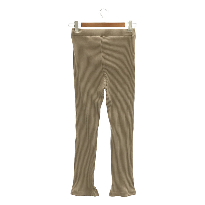 JOURNAL STANDARD / ジャーナルスタンダード リブ キープフレッシュスリットパンツ